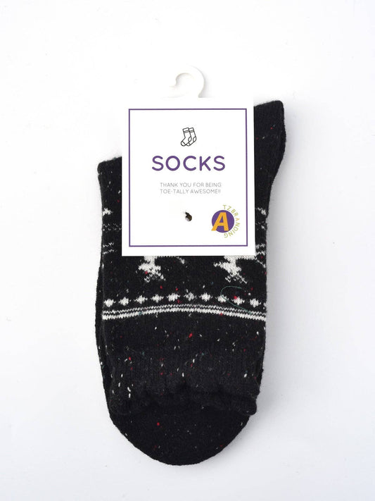 Christmas Deer Socks