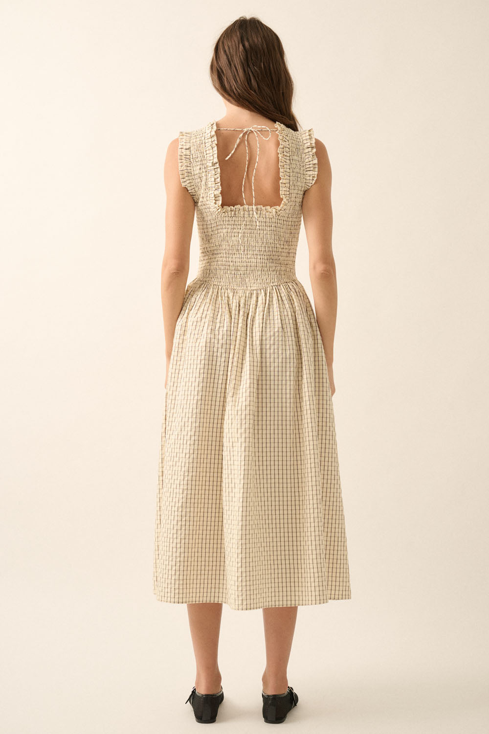 Plaid Sweetheart Dress