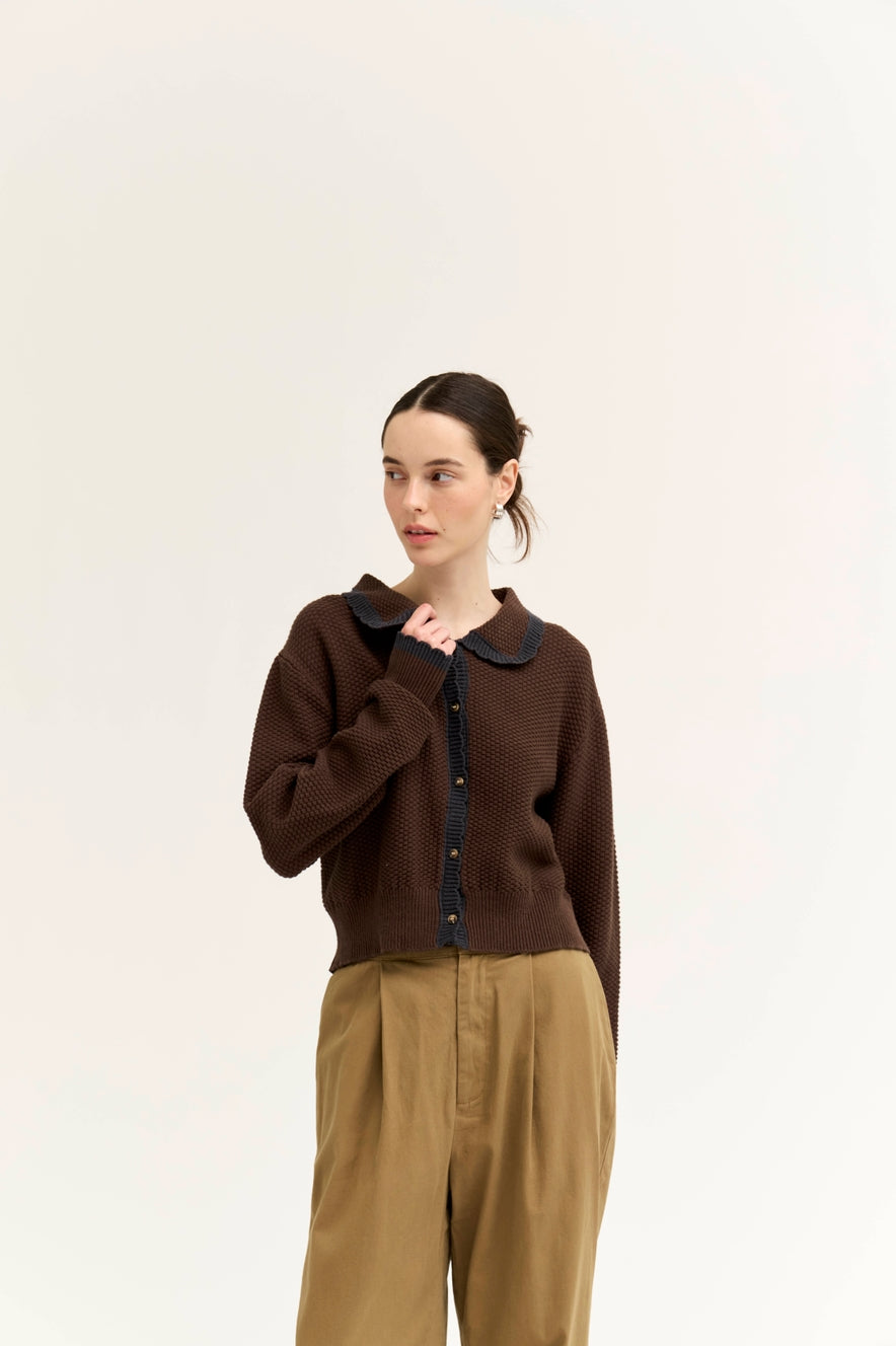 The Scallop Cardigan