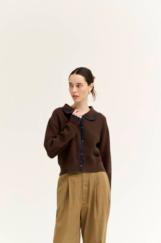 The Scallop Cardigan