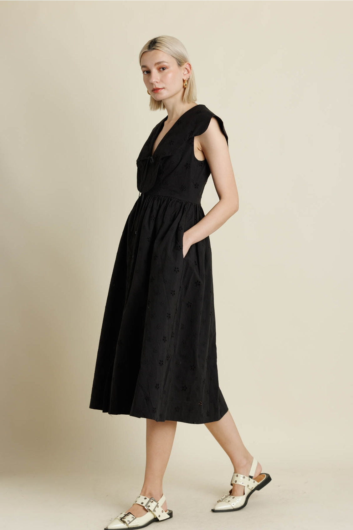 Scalloped Party Dress