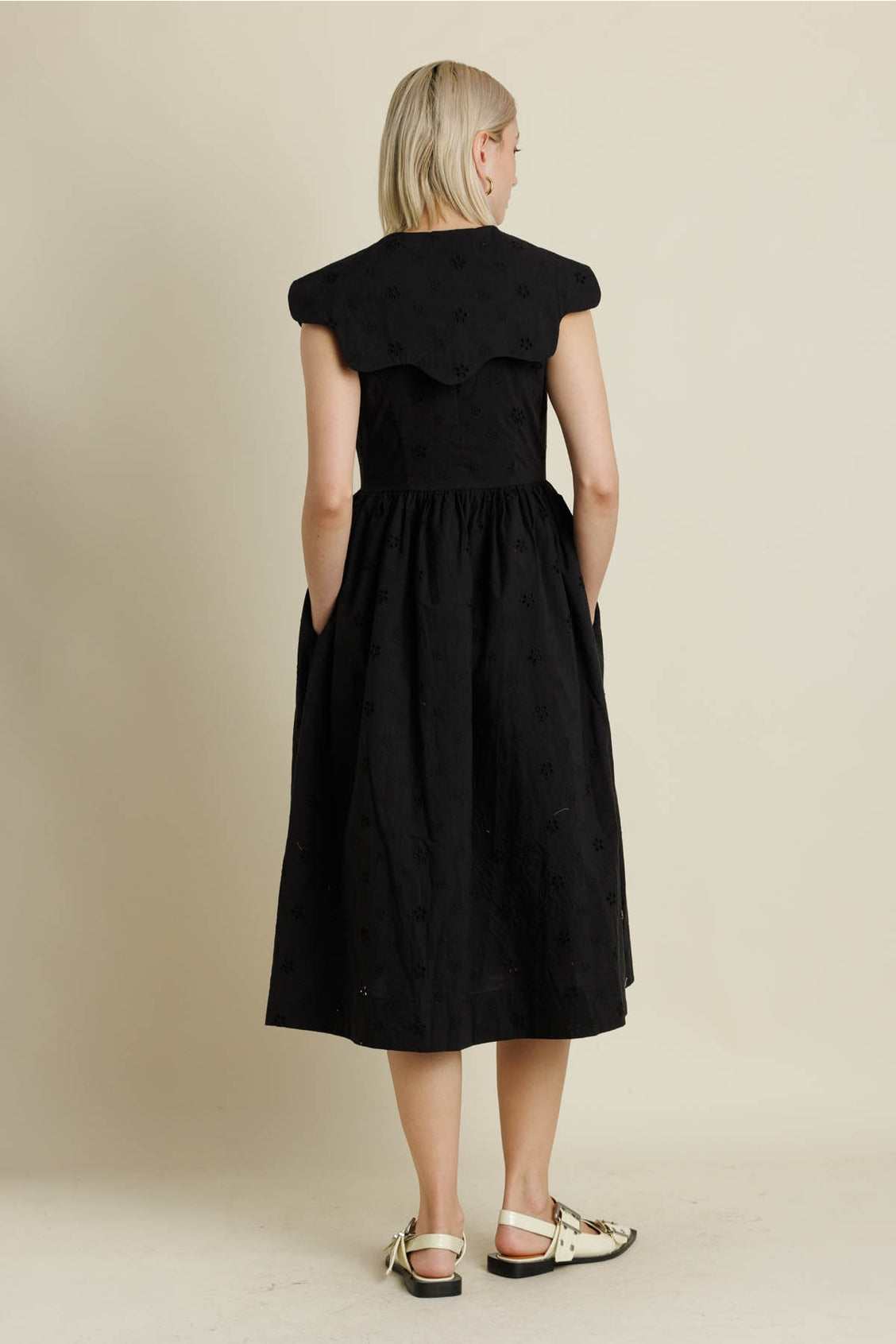 Scalloped Party Dress
