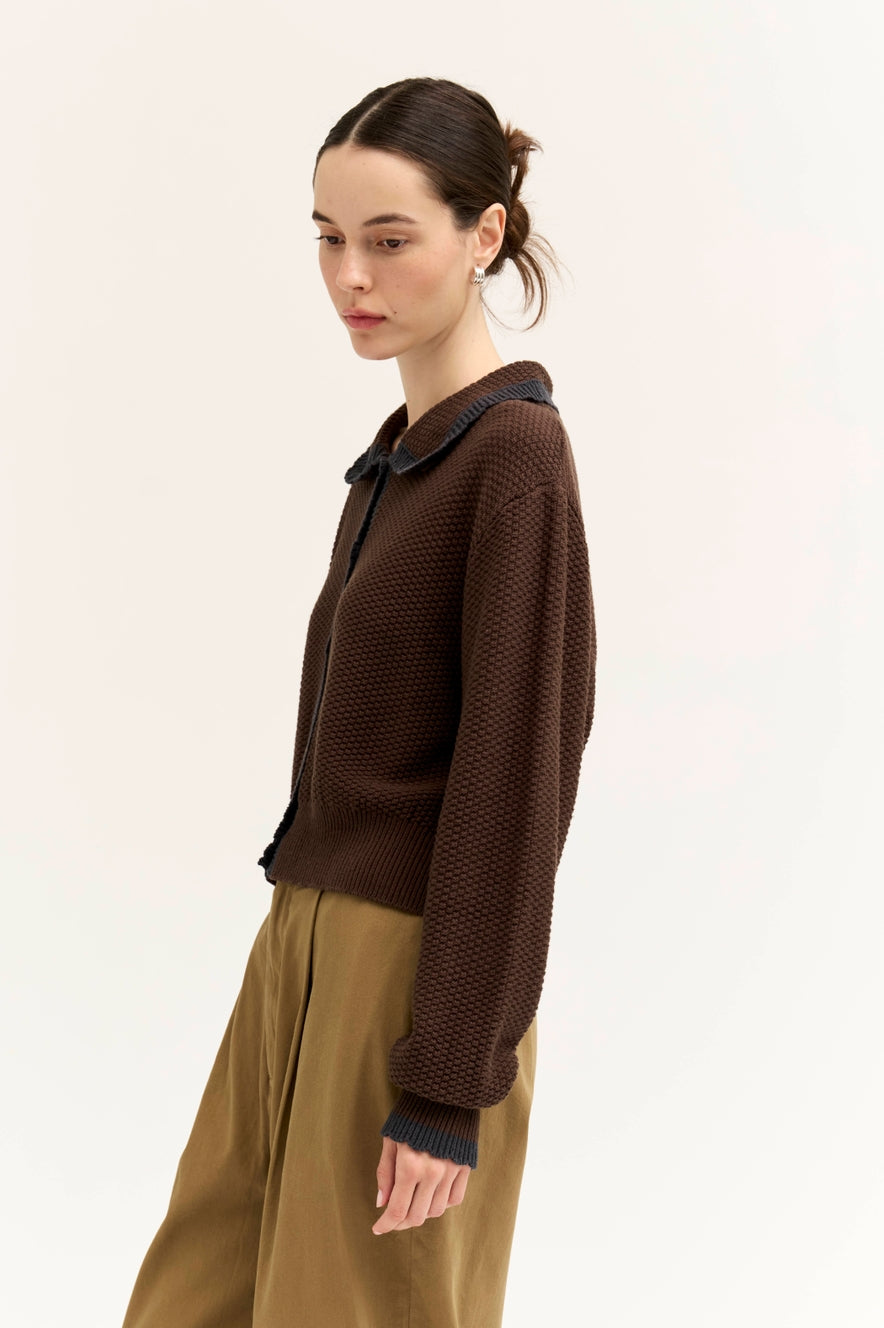 The Scallop Cardigan