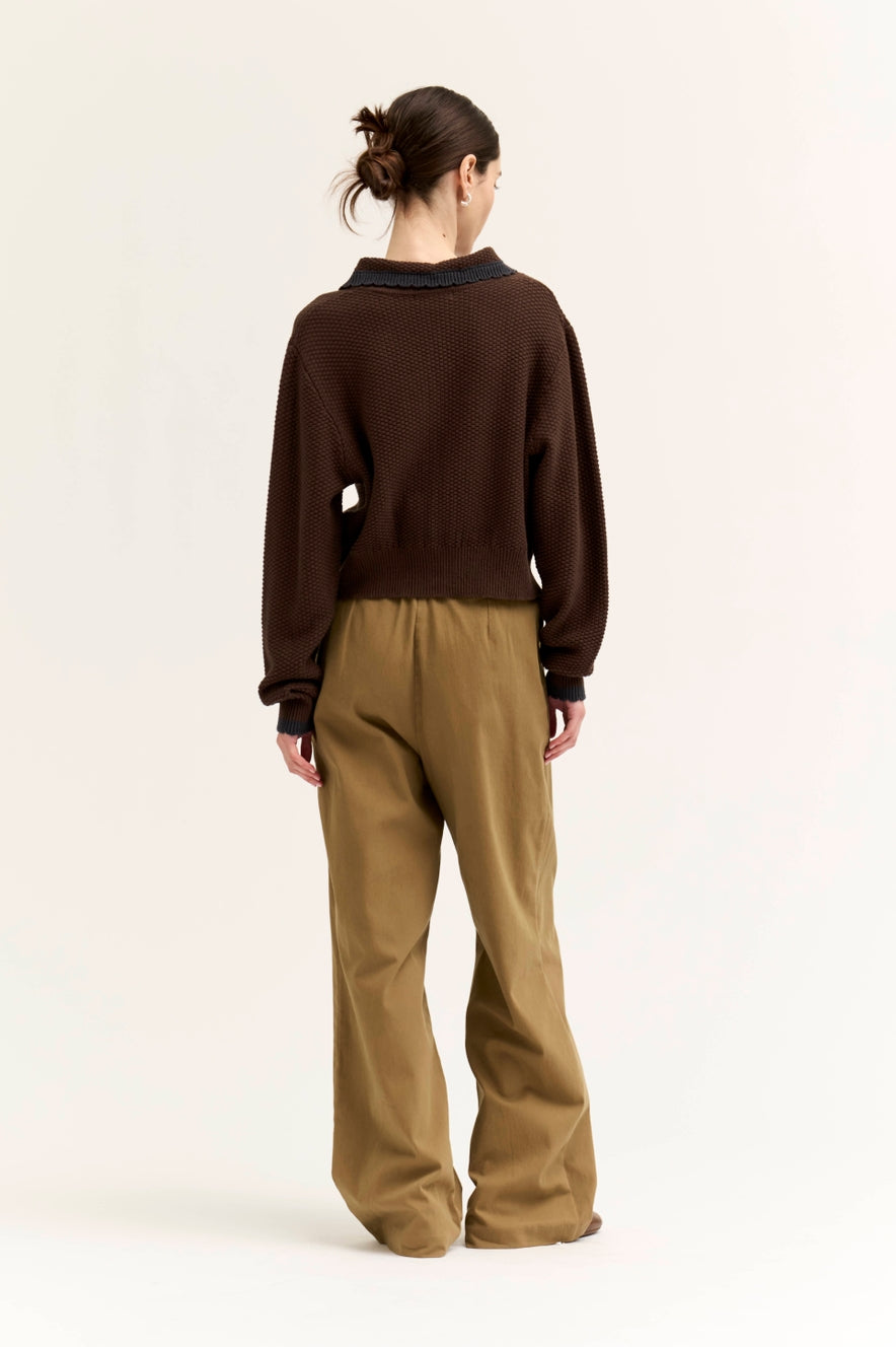 The Scallop Cardigan