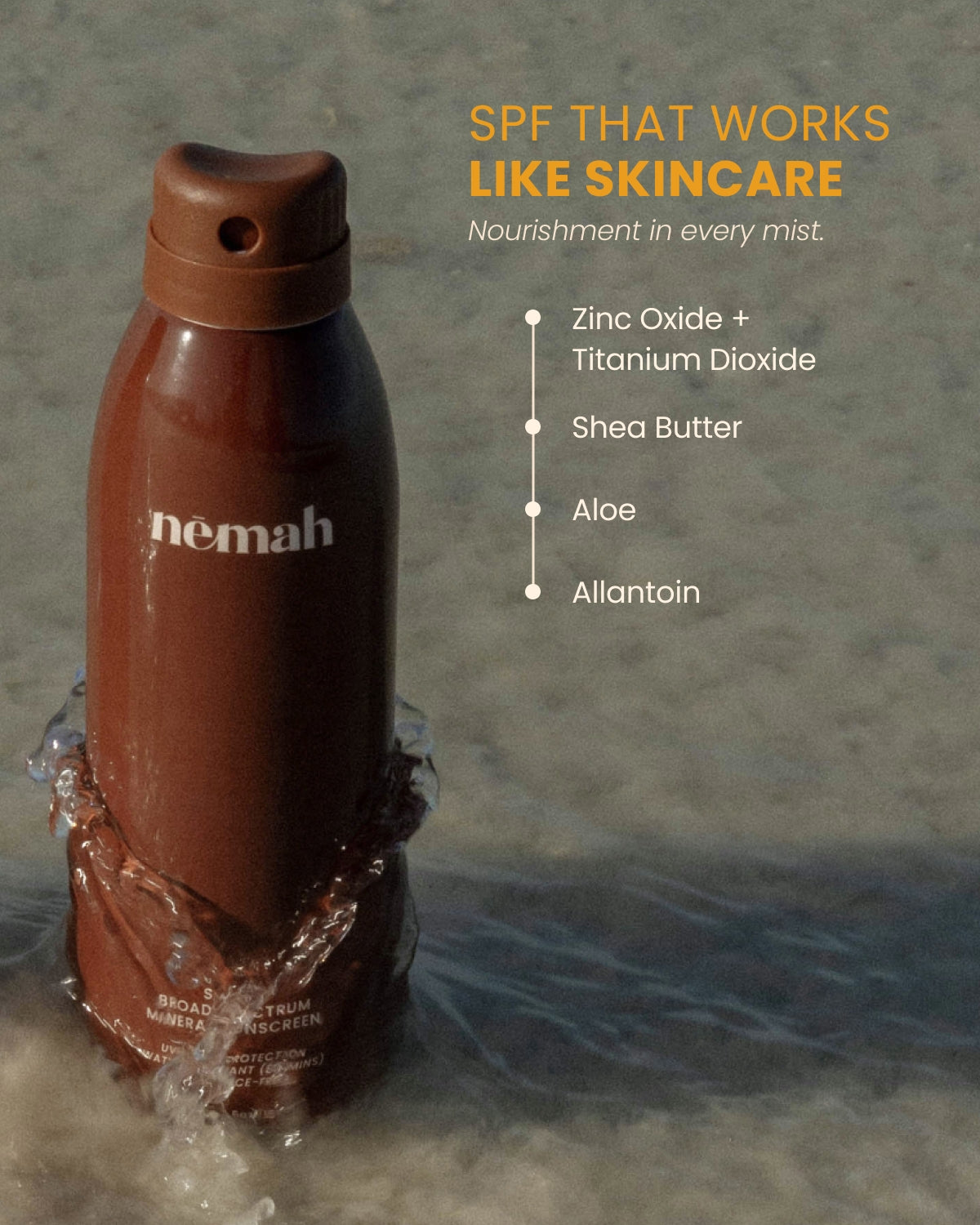 Nemah ~ Mineral Sunscreen Spray SPF 30