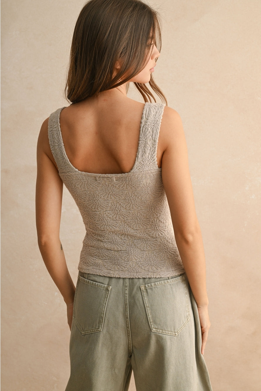 Textured Knit Top