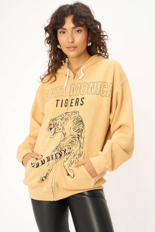 Santa Monica Tigers Zip Hoodie