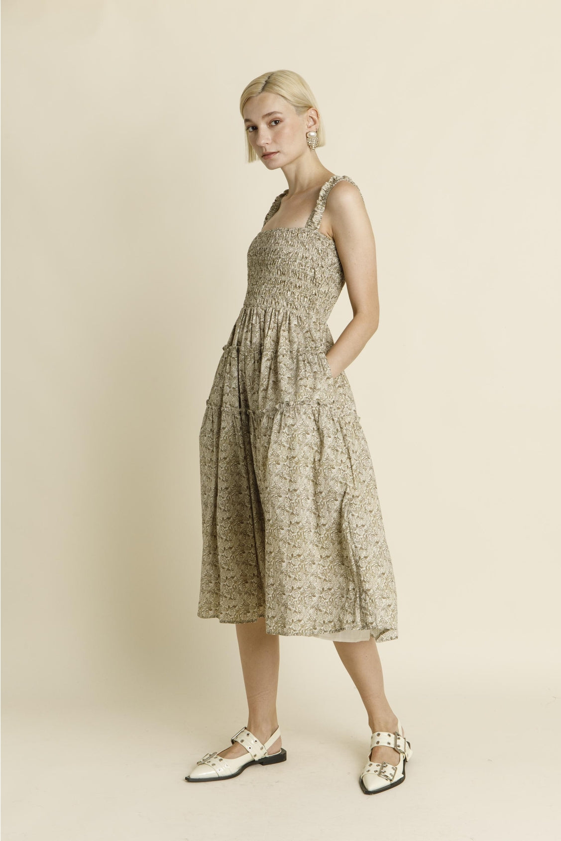 The Toile Print Dress