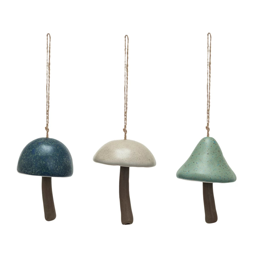 Mushroom Bell Ornaments