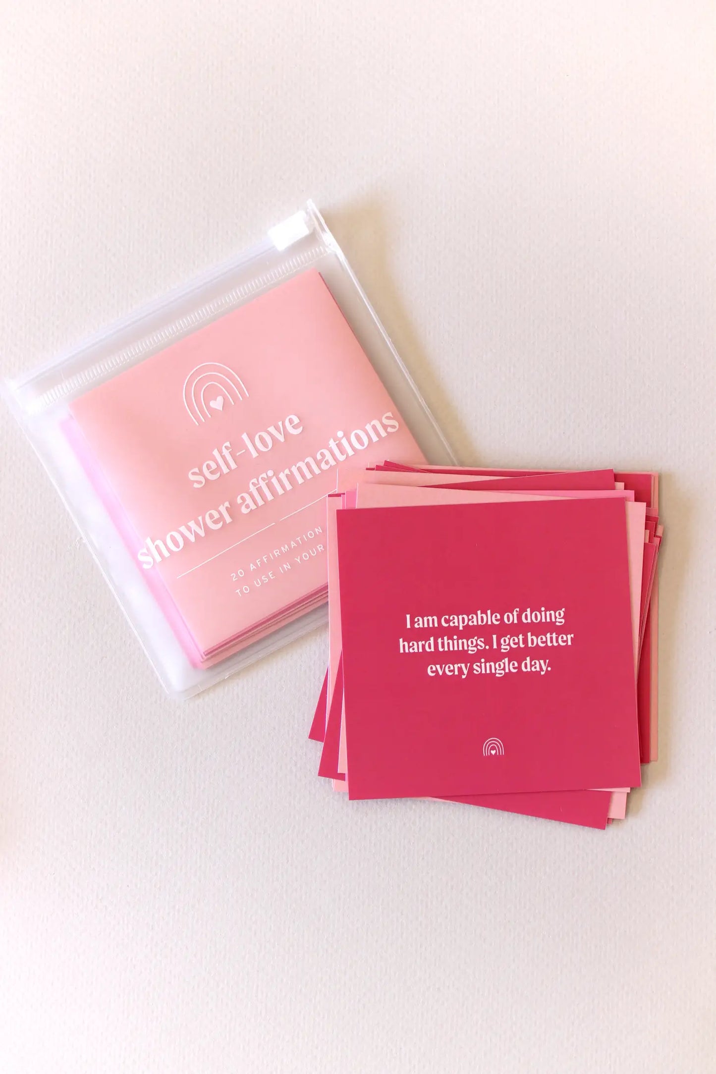Shower Affirmation Cards ~ Self Love