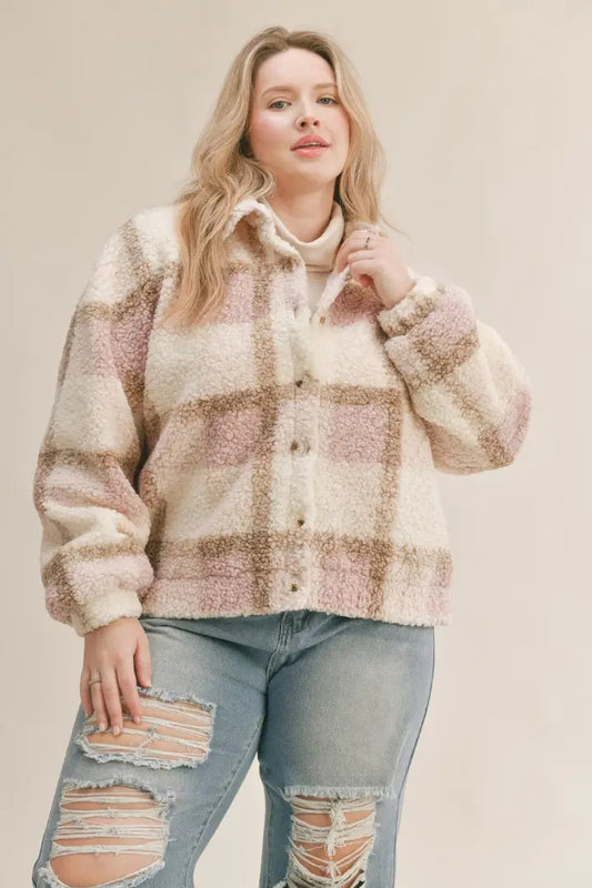Campfire Teddy Jacket ~ Plus