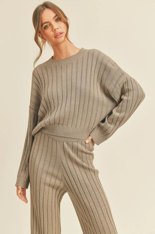 Wide Ribbed Knit